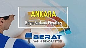 Ankara Boya Badana Fiyatları